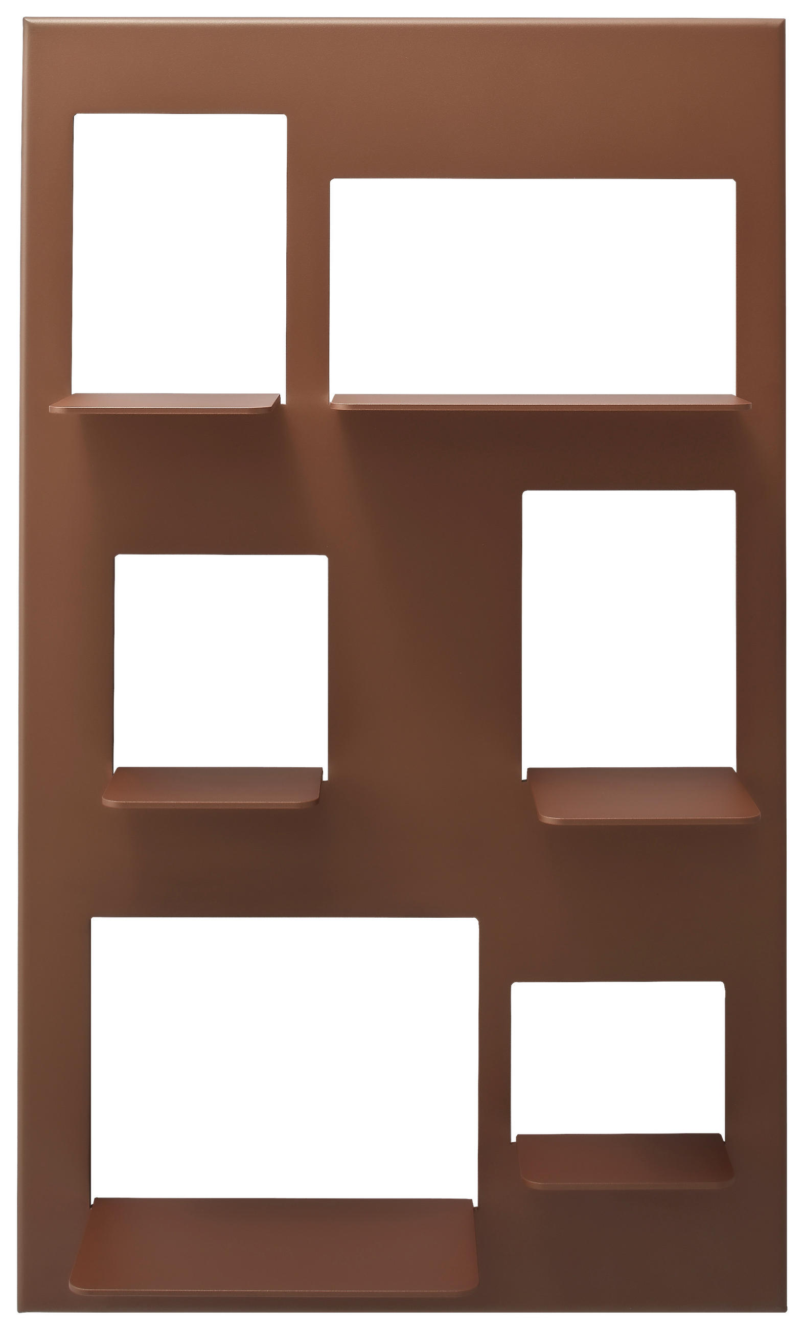 WANDREGAL Kupferfarben  - Kupferfarben, Design, Metall (72/120/26,5cm) - Belluti