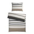 BETTWÄSCHE Renforcé 140/200 cm  - Taupe, Basics, Textil (140/200cm) - Novel