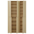SCHUHSCHRANK  in 109,2/191,9/34,9 cm  - Hellgelb/Grau, MODERN, Holzwerkstoff/Kunststoff (109,2/191,9/34,9cm) - Carryhome