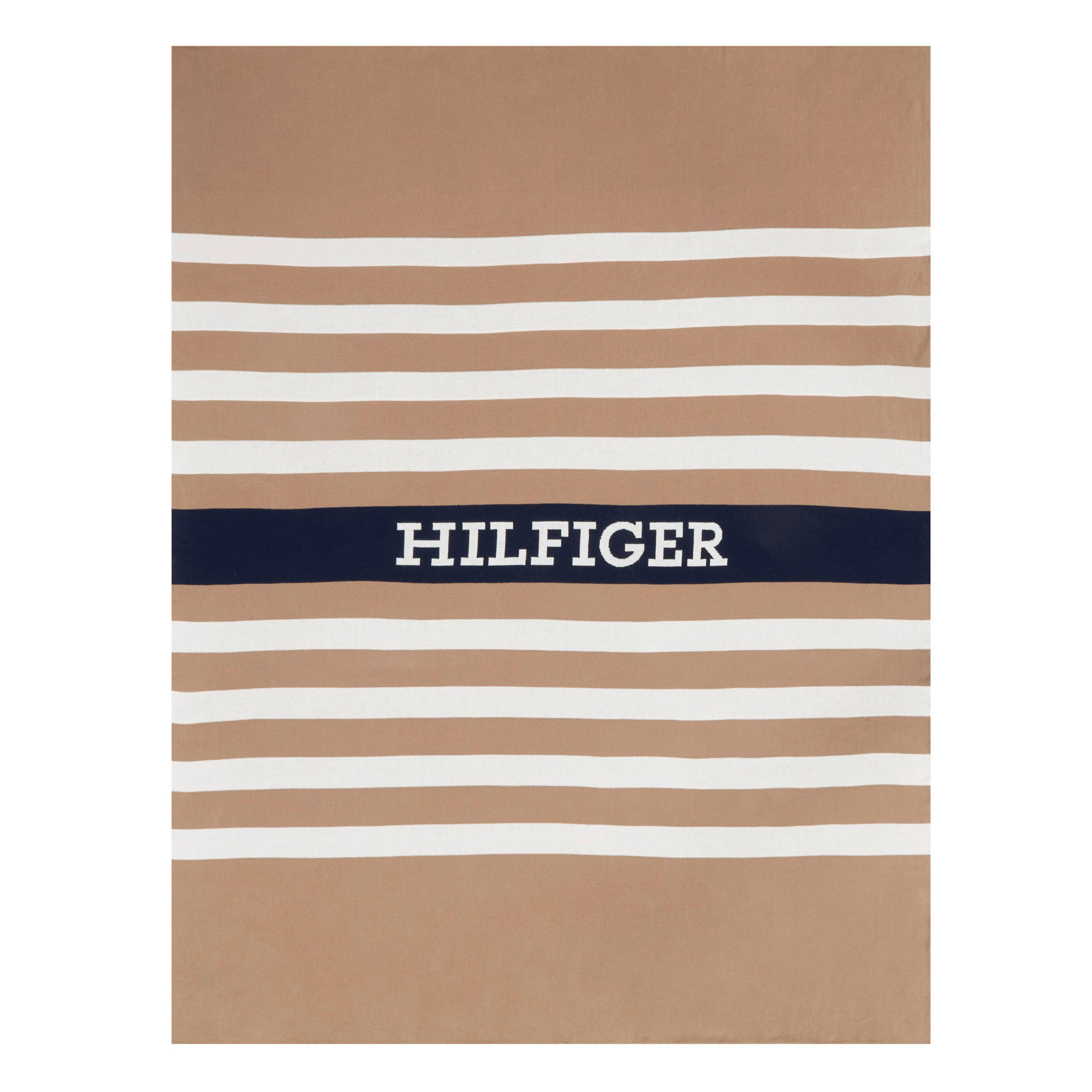 PLÉD 130/170 cm  - kék, Basics, textil (130/170cm) - Tommy Hilfiger