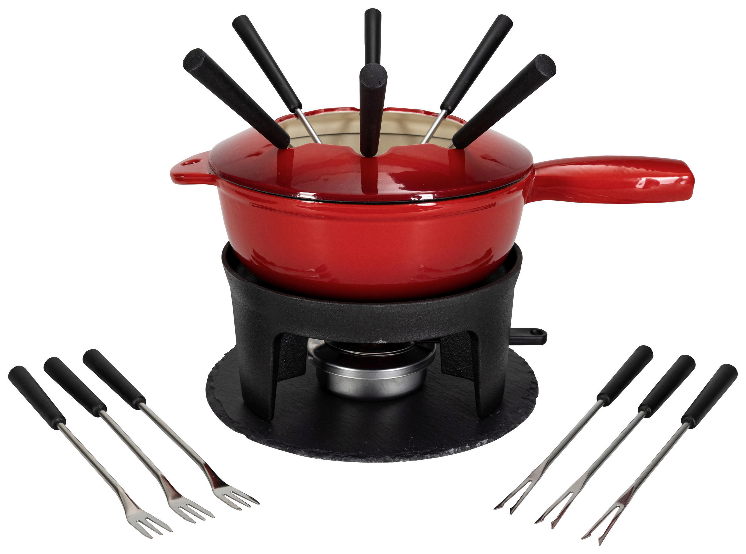 FONDUESET  - Design, Metall (22/18.5/36.5cm) - Nouvel