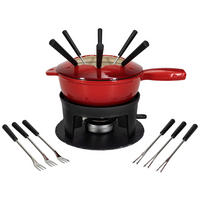FONDUESET  - Design, Metall (22/18.5/36.5cm) - Nouvel