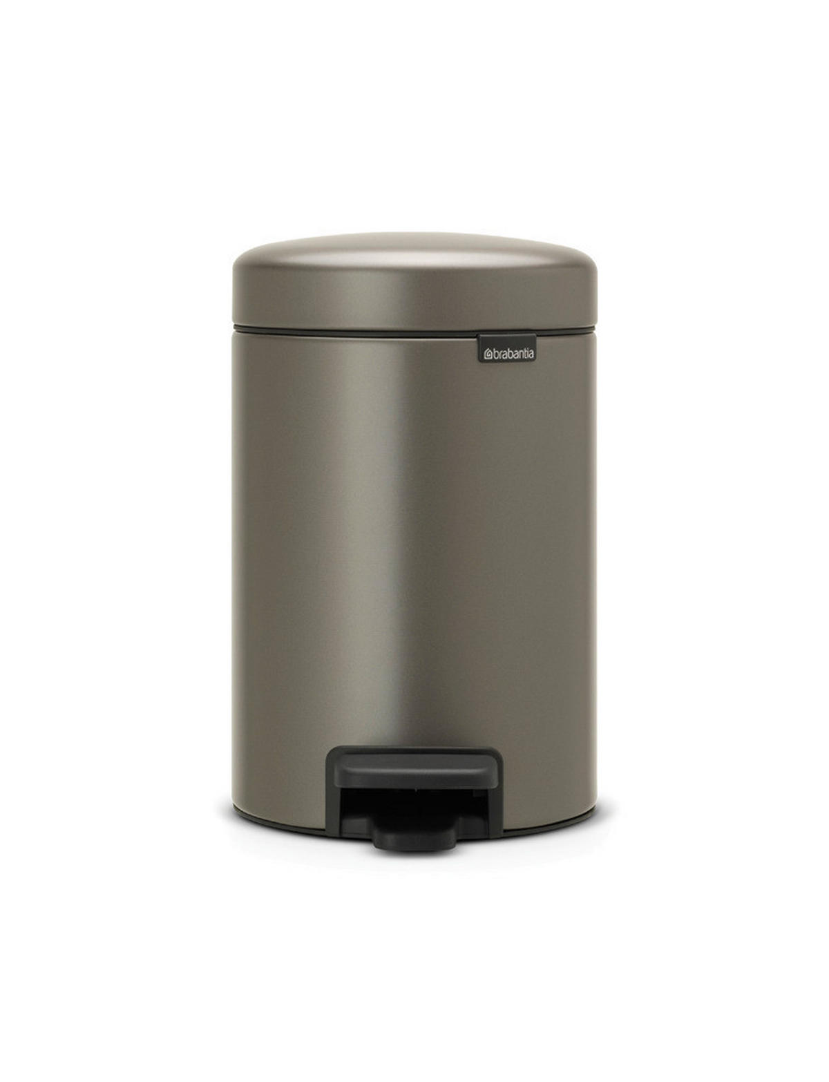 ODPADKOVÝ KOŠ  3 l - platinová, Design, kov/plast (16,8/26,4/23,5cm) - Brabantia