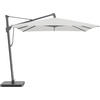 AMPELSCHIRM 400x300 cm Greige  - Greige/Anthrazit, Basics, Textil/Metall (400/300cm) - Glatz