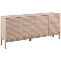 SIDEBOARD 180/80/40 cm  in Eichefarben  - Weiss/Eichefarben, Design, Holz/Holzwerkstoff (180/80/40cm) - Livetastic