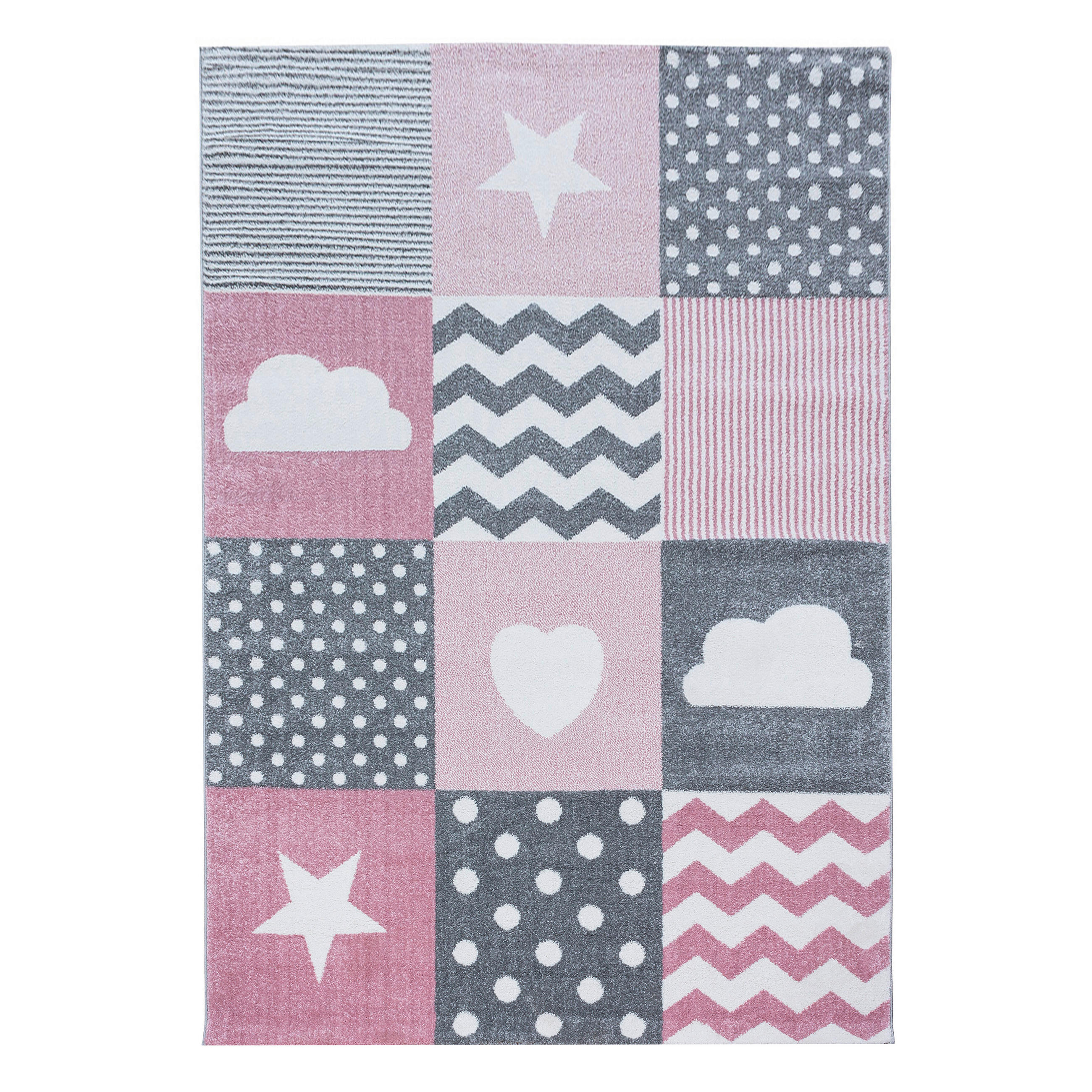 KINDERTEPPICH 200/290 cm Kids Herz  - Pink, Trend, Textil (200/290cm) - Ben'n'jen