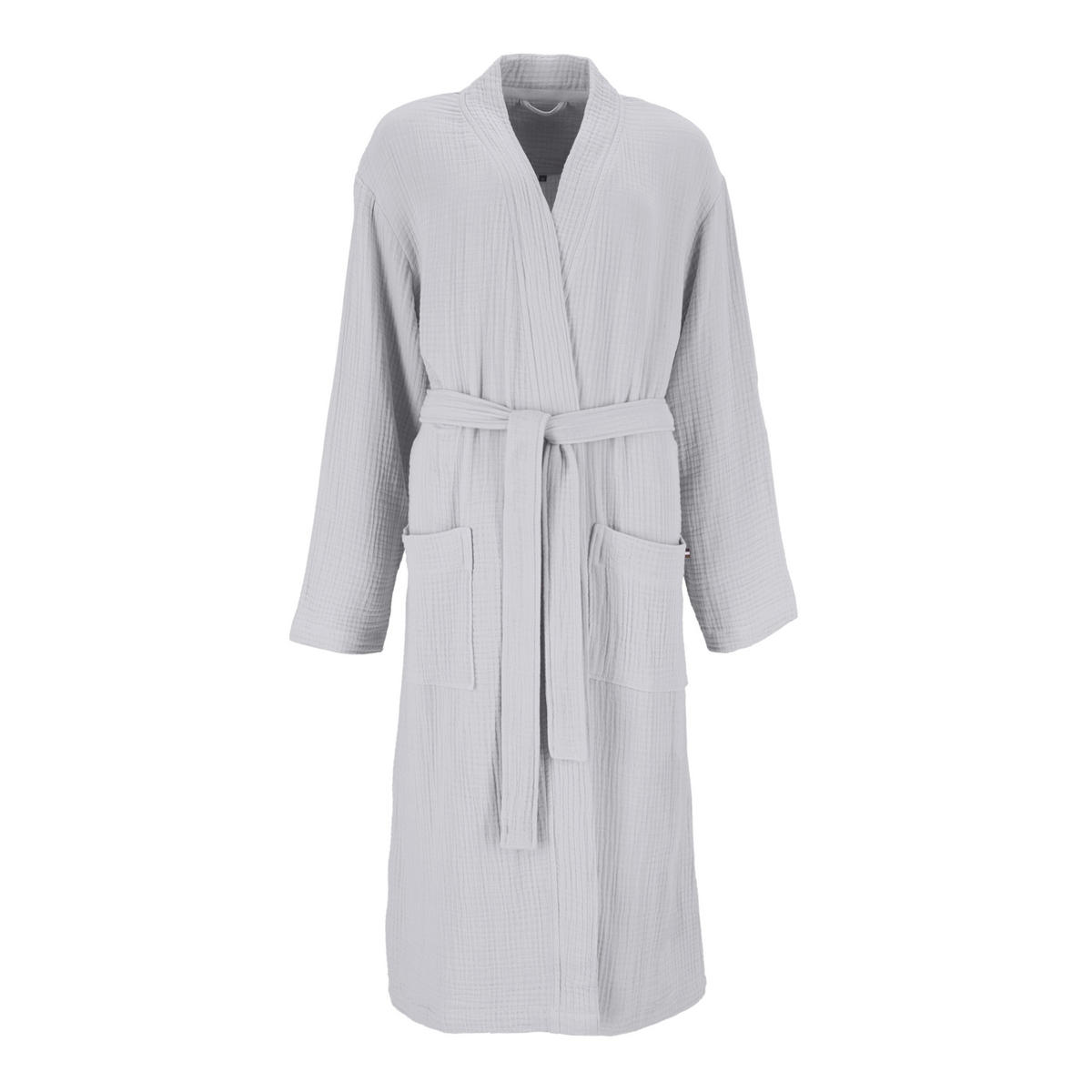 BADEMANTEL Durini L Unisex  - Grau, Basics, Textil (Lnull) - Vossen