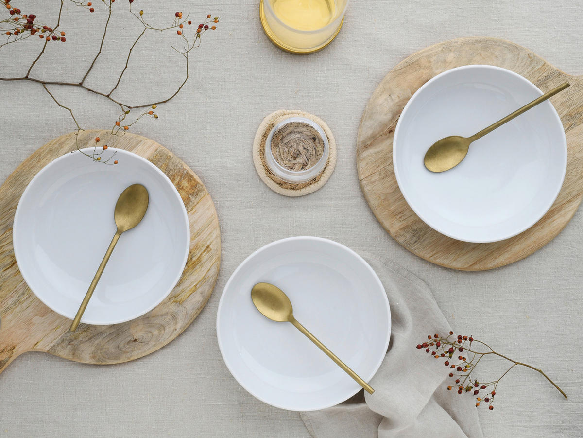 SKÅLSET 4 delar Allround   - vit, Design, keramik - Creatable