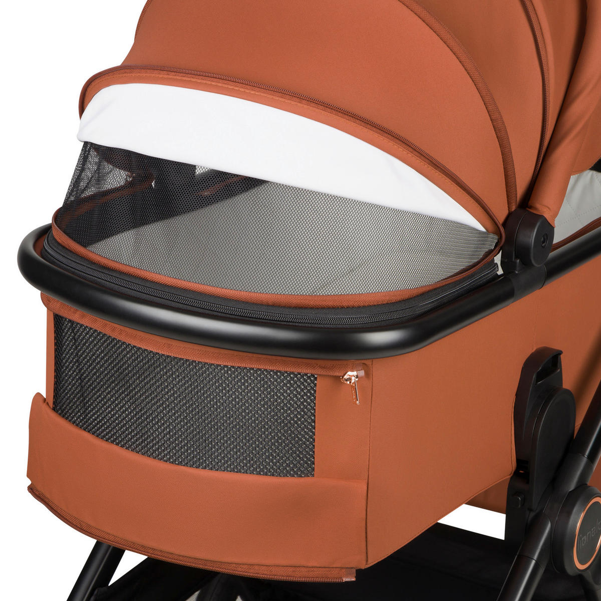 KINDERWAGENSET Lo-Layla 2in1  - Cognac, Basics (94/62/115cm) - Lionelo