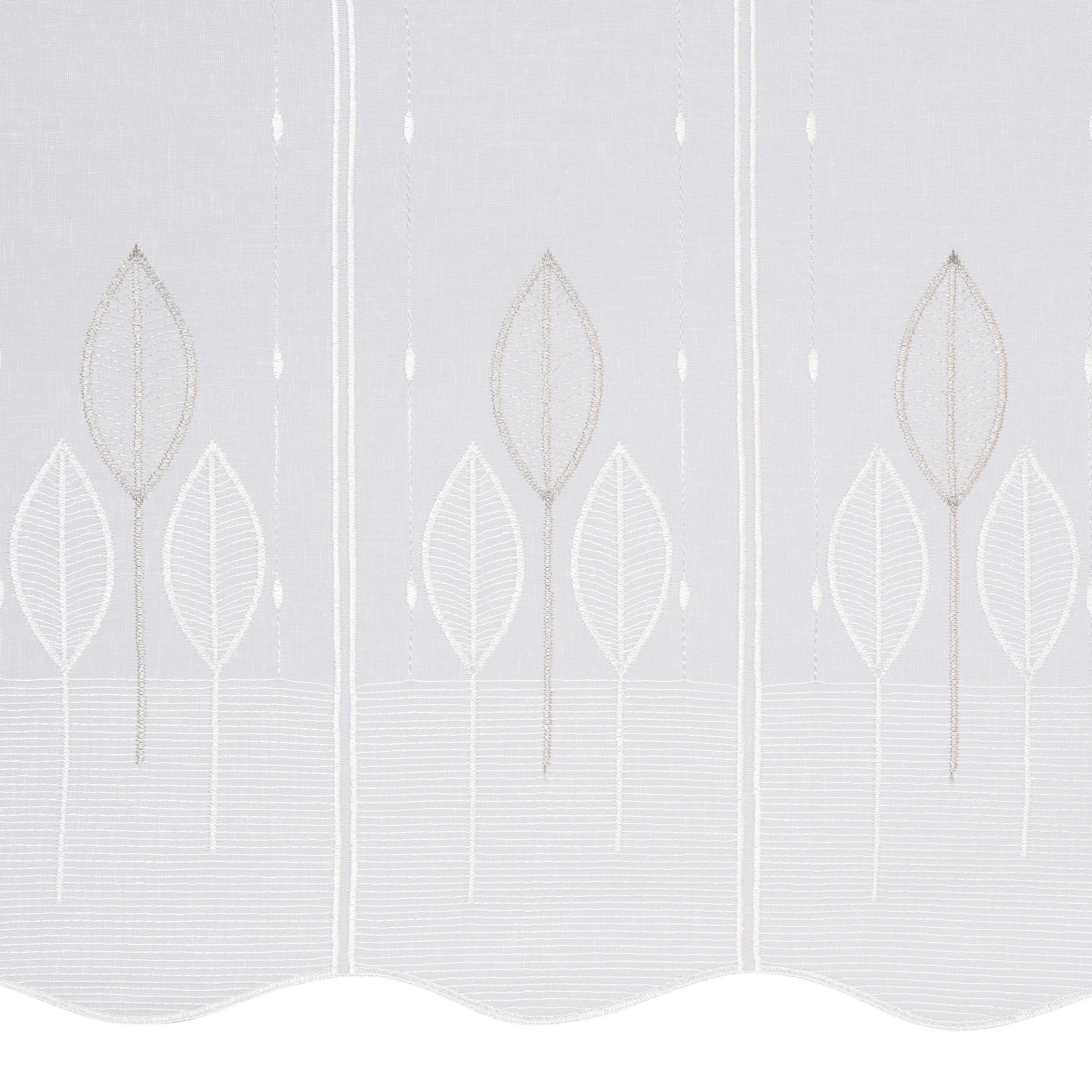 KRÁTKA ZÁCLONA, polopriehľadné, 45 cm - Konventionell, textil (45cm) - Esposa