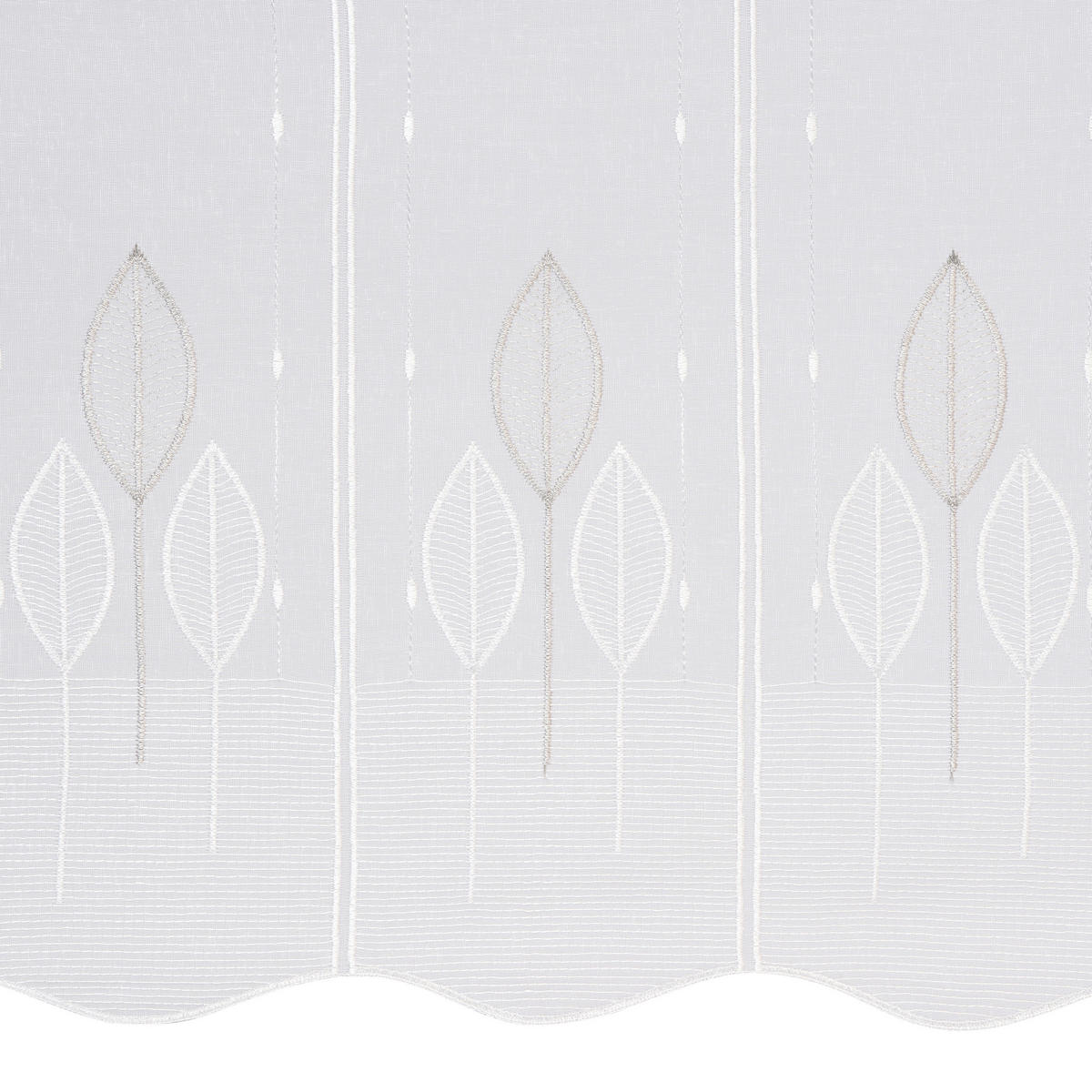 KRÁTKA ZÁCLONA, polopriehľadné, 45 cm - Konventionell, textil (45cm) - Esposa