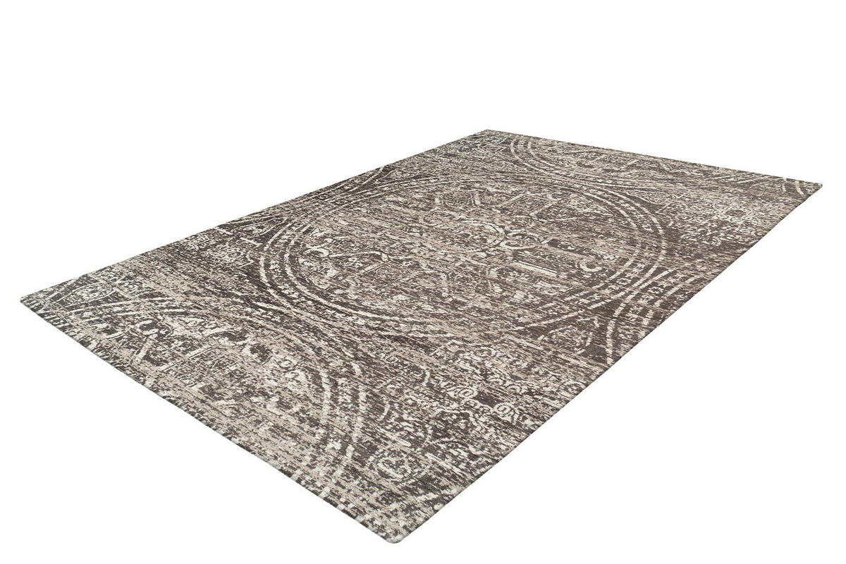 KOBEREC TKANÝ NA PLOCHO, 160/230 cm, šedá - šedá, Konvenční, textil (160/230cm)
