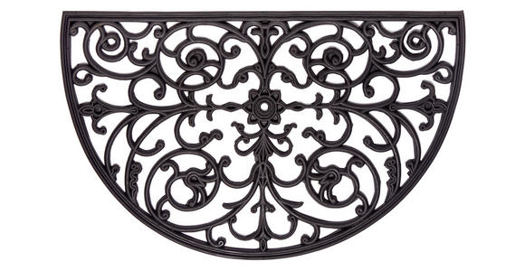 FUßMATTE 45/75 cm Mix Mats  - Schwarz, Basics, Kunststoff (45/75cm) - Esposa