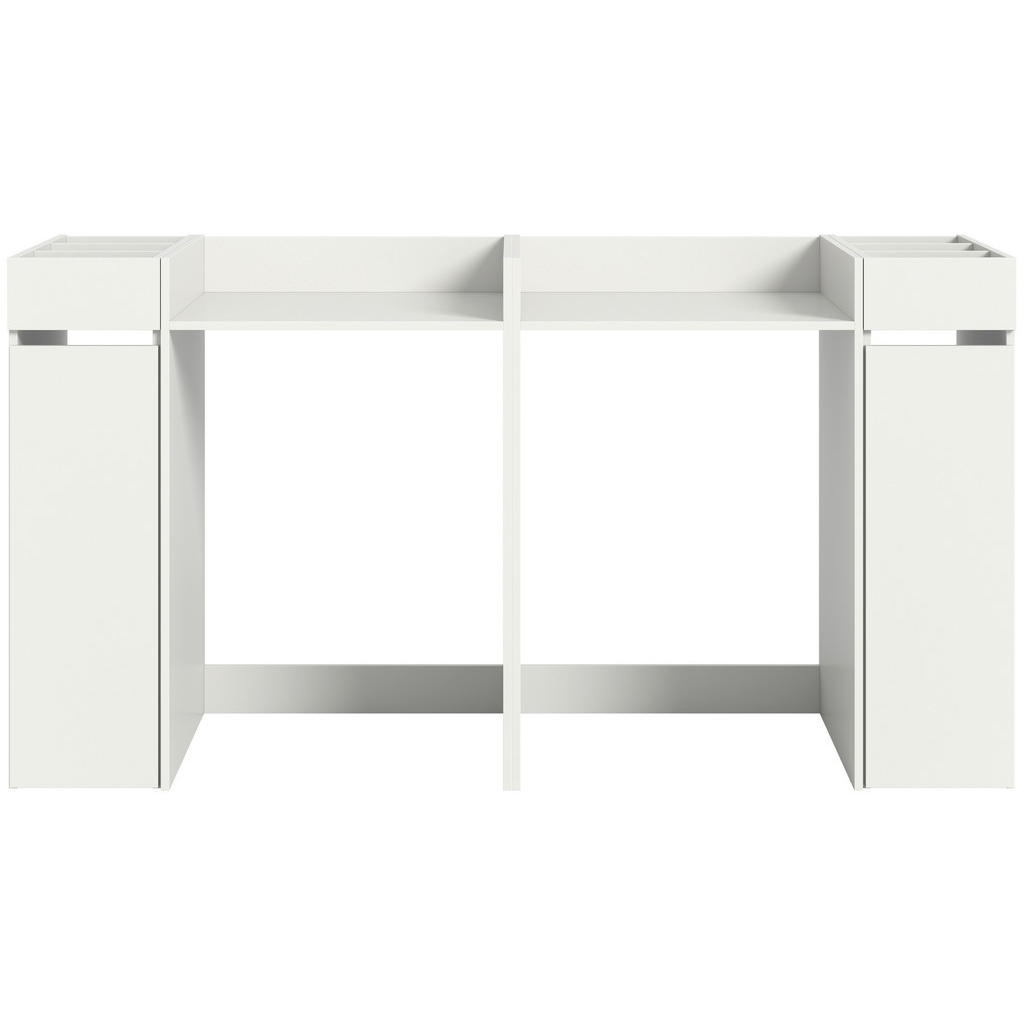 Thumbnail - Mid.you Waschmaschinenschrank, Weiß, Holzwerkstoff, 190x101x60 cm, FSC Mix, Waschküche, Waschmaschinenschrank