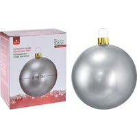 KUGLICA ZA BOR - srebrne boje, Basics, metal/plastika (65cm)