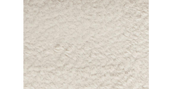 ECKSOFA  in Teddystoff Beige  280/170-195 cm  - Beige/Schwarz, Design, Textil/Metall (280/170-195cm) - Dieter Knoll