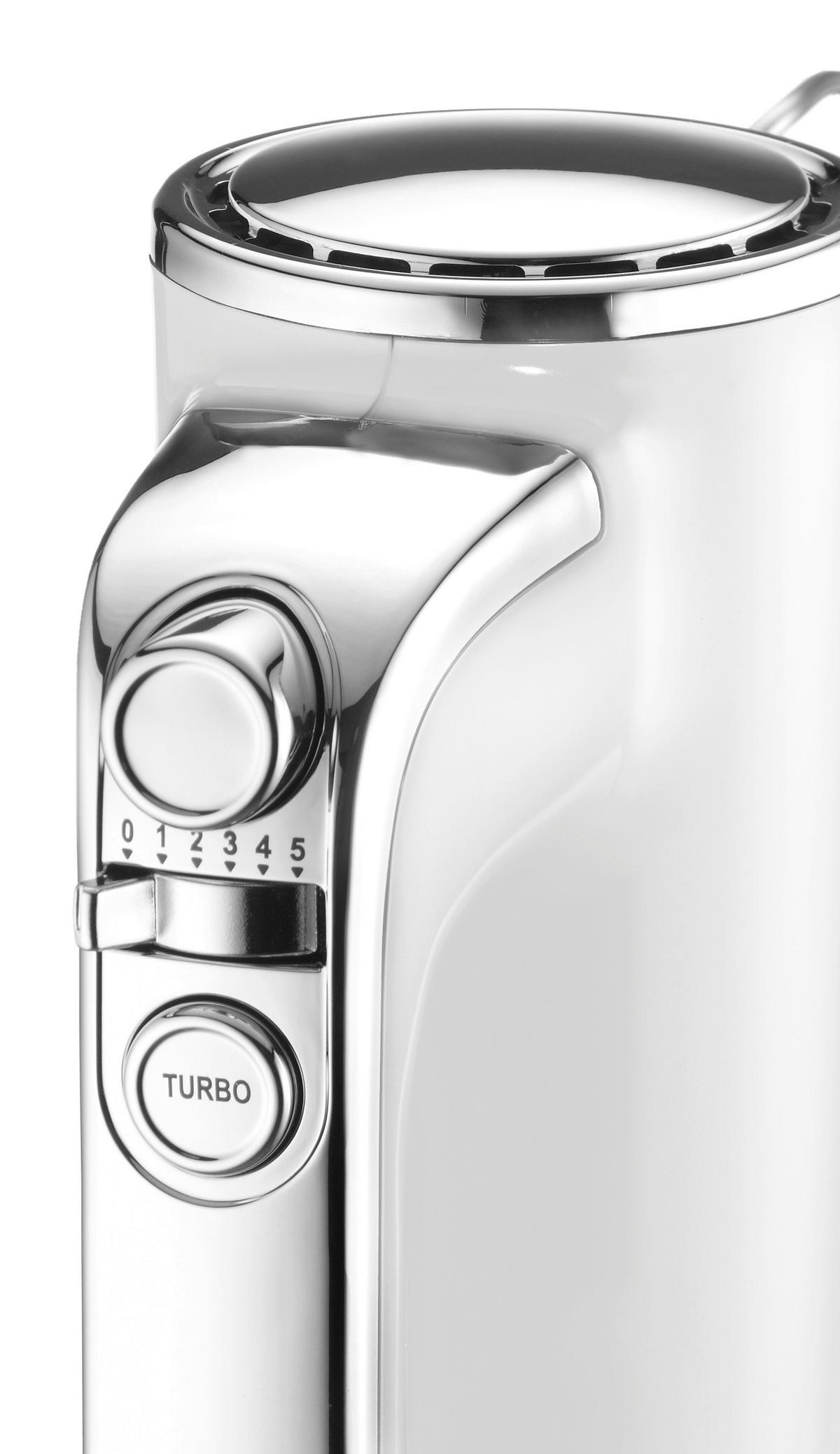 HANDMIXER  - Weiß, Basics, Kunststoff (20.6/10/20cm) - Trisa Electronics