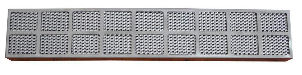 KOHLEFILTER KFDA10  - Basics, Metall (40,2/3,5/8,3cm) - PKM