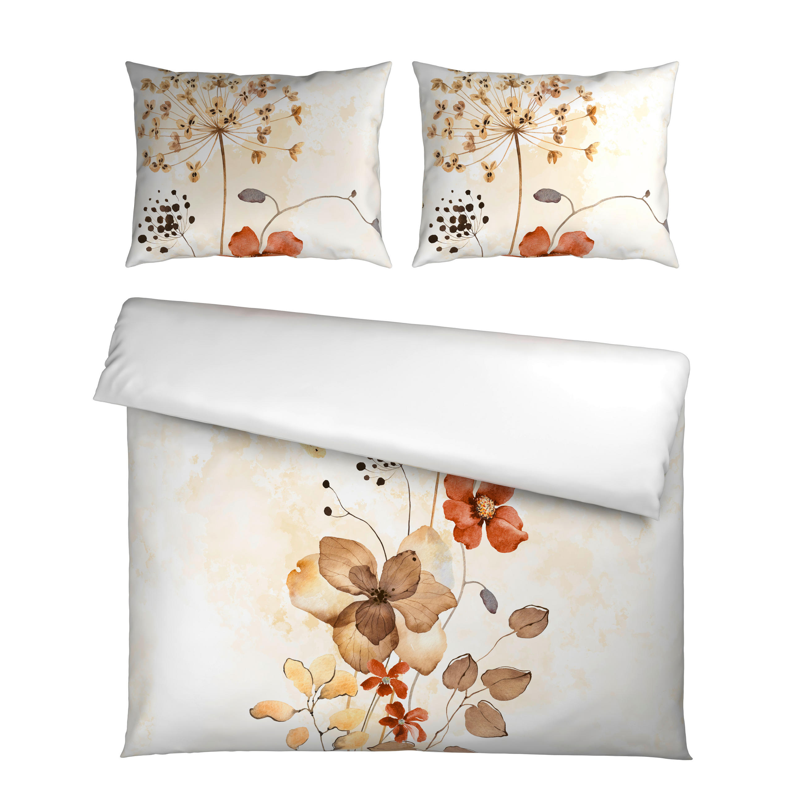 Esposa OBOUSTRANNÉ POVLEČENÍ, šedohnědá, 200/200 cm