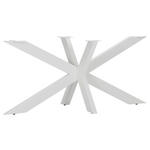 TISCHGESTELL Weiß   - Weiß, Design, Metall (163/72/73cm) - Landscape