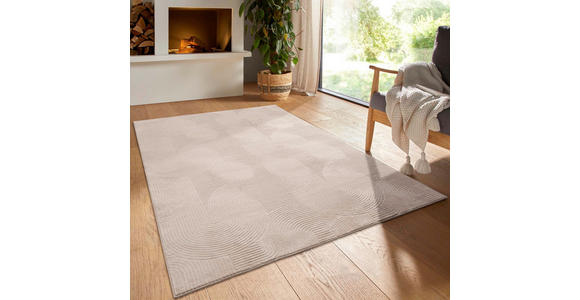 WEBTEPPICH 60/120 cm Homestyle Beige  - Beige, Design, Textil (60/120cm) - Novel
