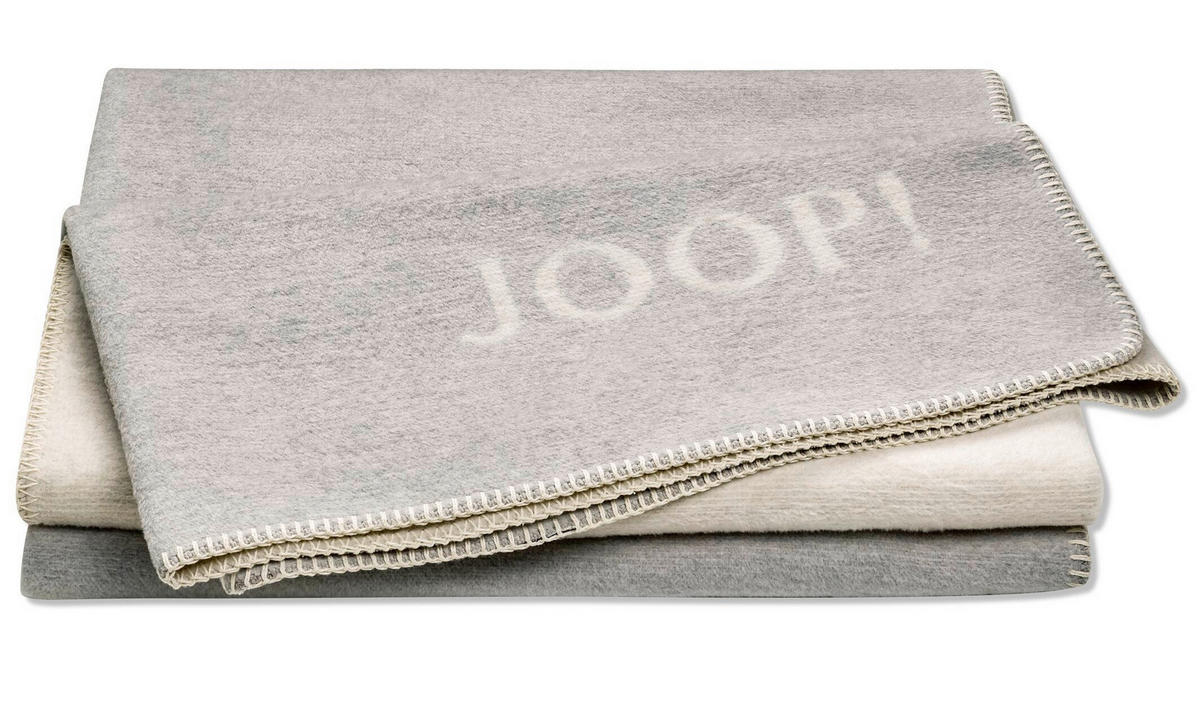 DEKORATIVNA ODEJA 150/200 cm srebrne barve, naravne barve  - srebrne barve/naravne barve, Design, tekstil (150/200cm) - Joop!