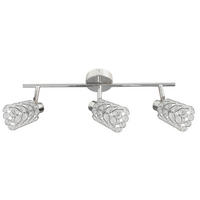 STRAHLER York 55/8/17 cm   - Chromfarben/Transparent, KONVENTIONELL, Glas/Metall (55/8/17cm)