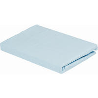 OTROŠKA NAPENJALNA RJUHA      40/90 cm      svetlo modra  - svetlo modra, Basics, tekstil (40/90cm) - Träumeland