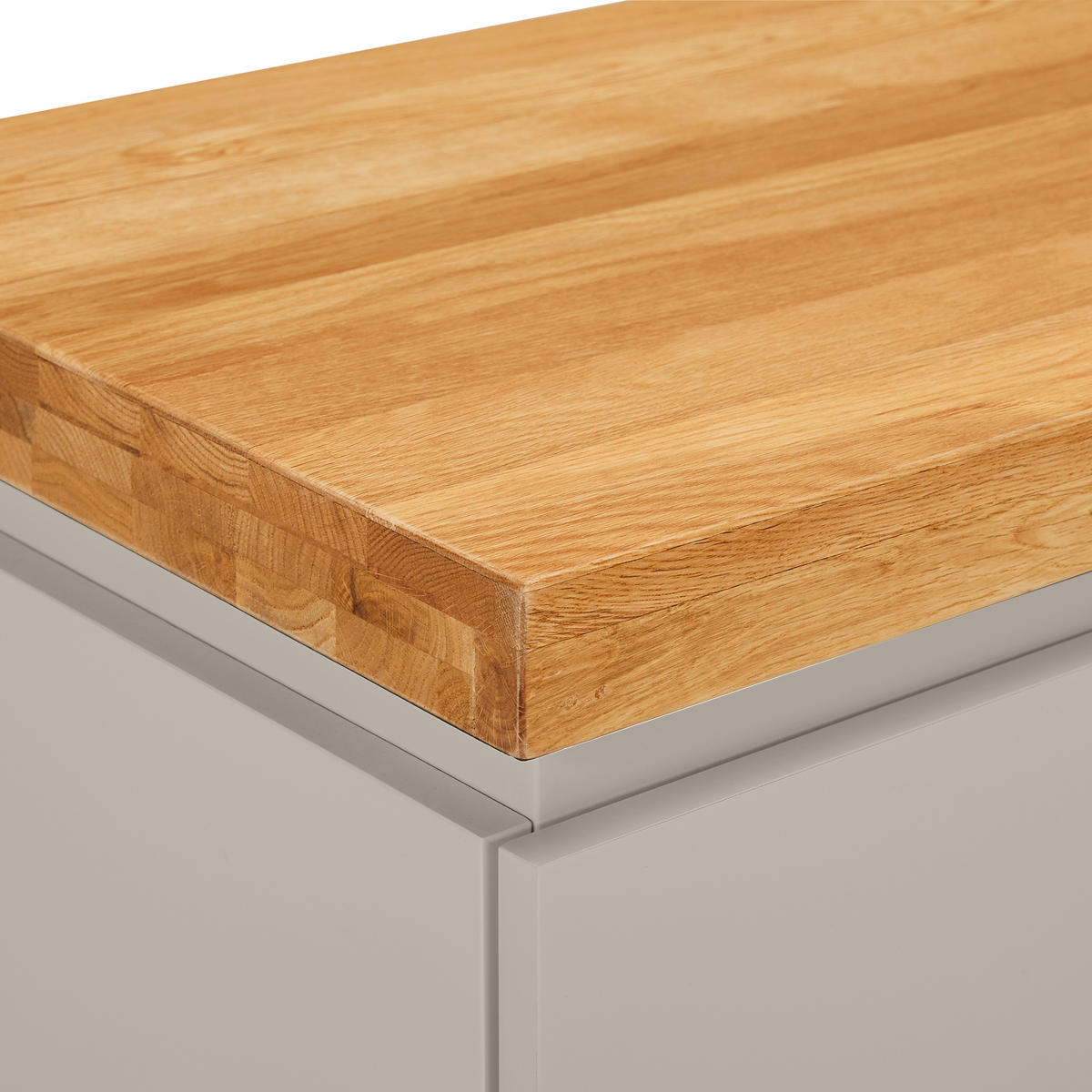 SIDEBOARD 195/82/42 cm  - Kaschmir/Eichefarben, KONVENTIONELL, Holz/Holzwerkstoff (195/82/42cm) - Novel