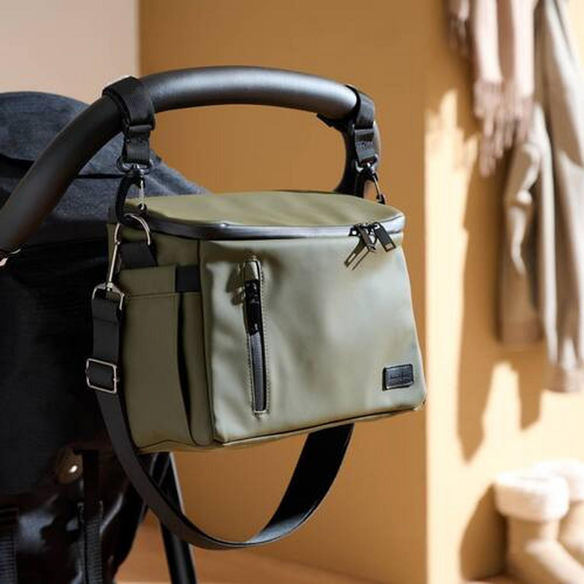 BUGGY-ORGANIZER - Schwarz, Basics, Textil (28/17/12cm) - Jimmylee