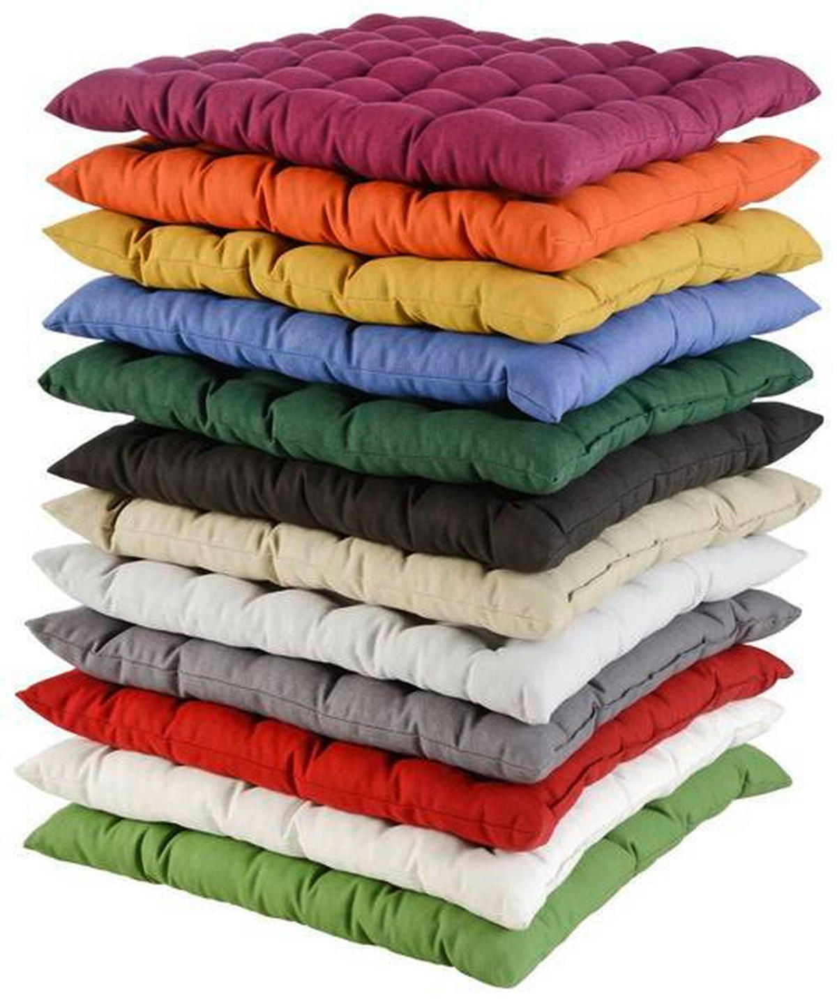 SITZKISSEN  38/38 cm   - Grau, Basics, Textil (38/38cm) - Novel