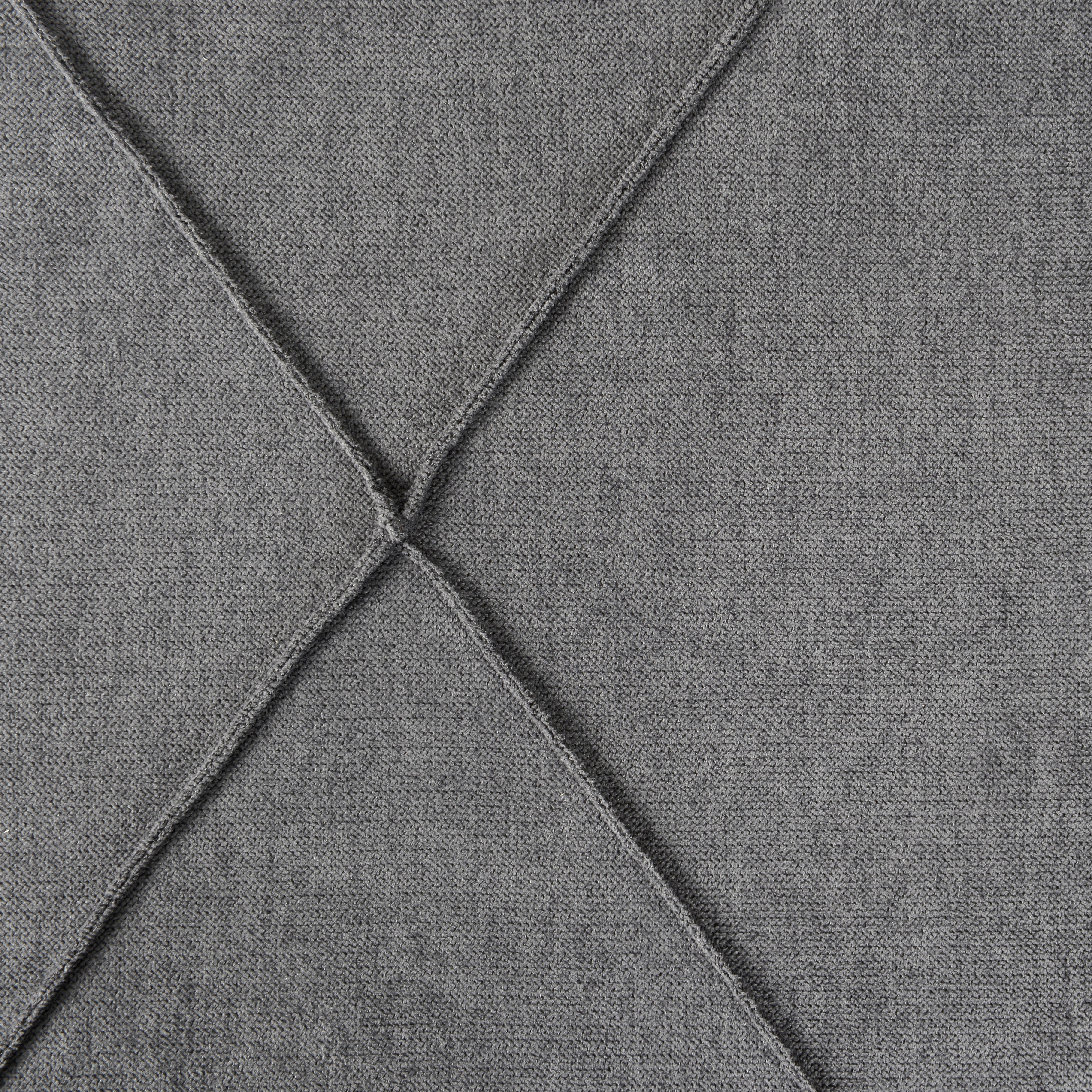 POSTEĽ BOXSPRING, 180/200 cm, drevo, textil, sivá - sivá/chrómová, Konventionell, kov/drevo (180/200cm) - Elegando