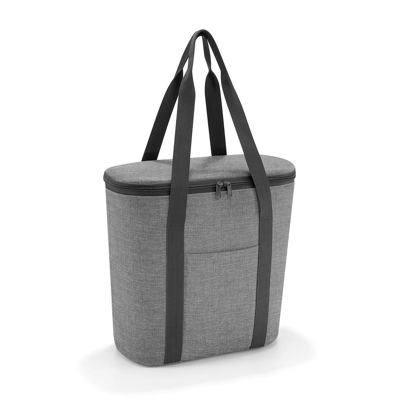 KÜHLTASCHE Thermoshopper twist silver 15 L  - Grau, Basics, Textil (38/35/16cm) - Reisenthel