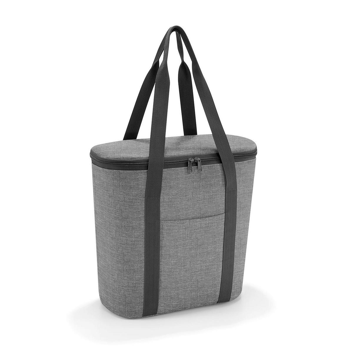 KÜHLTASCHE Thermoshopper twist silver 15 L  - Grau, Basics, Textil (38/35/16cm) - Reisenthel
