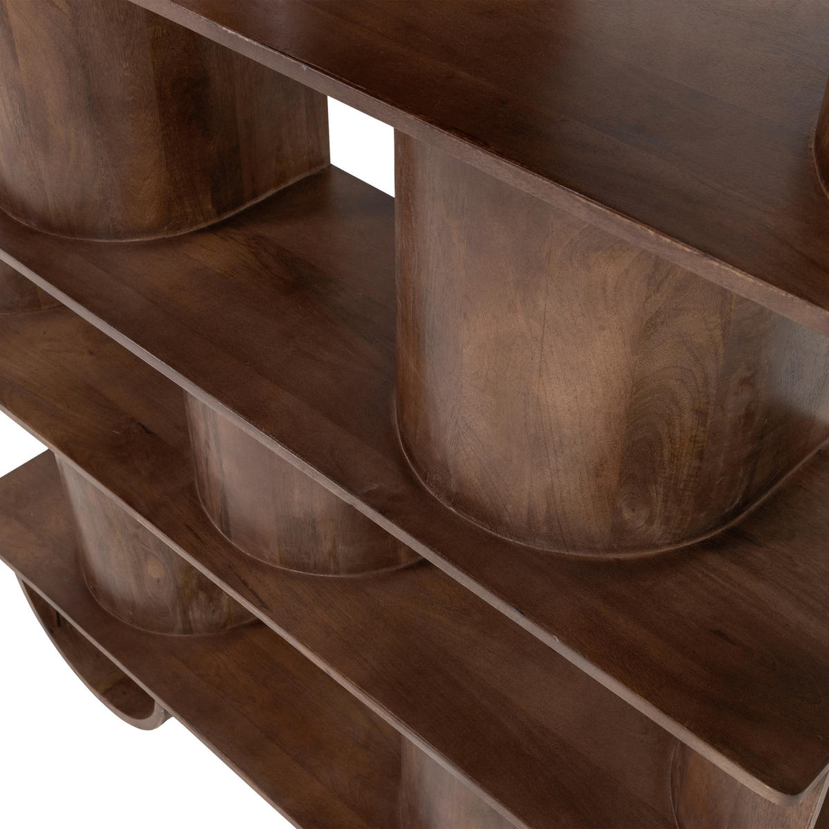 REGAL  130/180/35 cm Dunkelbraun  - Dunkelbraun, Design, Holz (130/180/35cm) - Livetastic