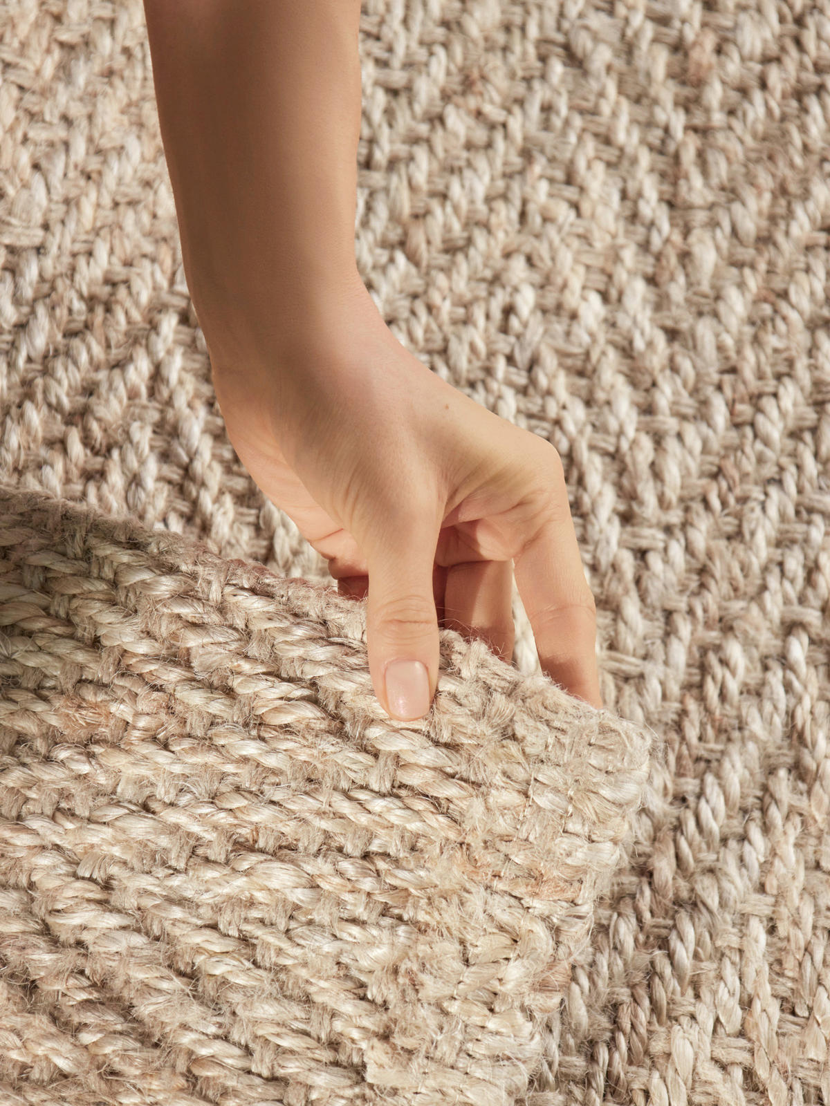 JUTETEPPICH 200/300 cm Elfenbein rechteckig  - Elfenbein, Basics, Textil (200/300cm) - Hanse Home