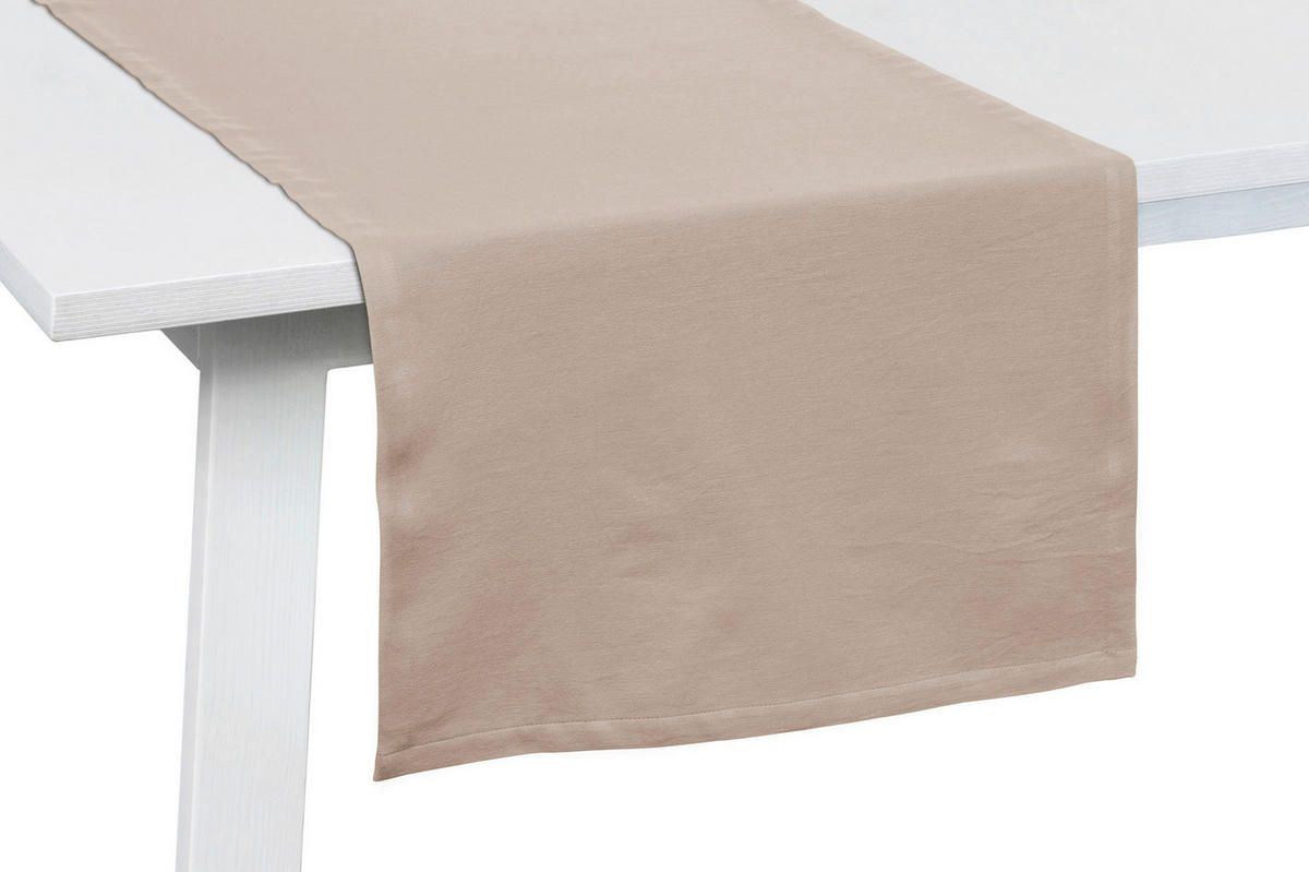 TISCHLÄUFER One 50/150 cm  - Beige, Basics, Textil (50/150cm) - Pichler
