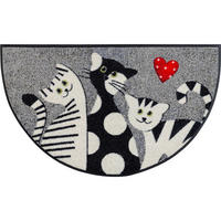 DVEŘNÍ ROHOŽKA, 50/85 cm, vícebarevná - vícebarevná, Konvenční, textil/plast (50/85cm) - Esposa