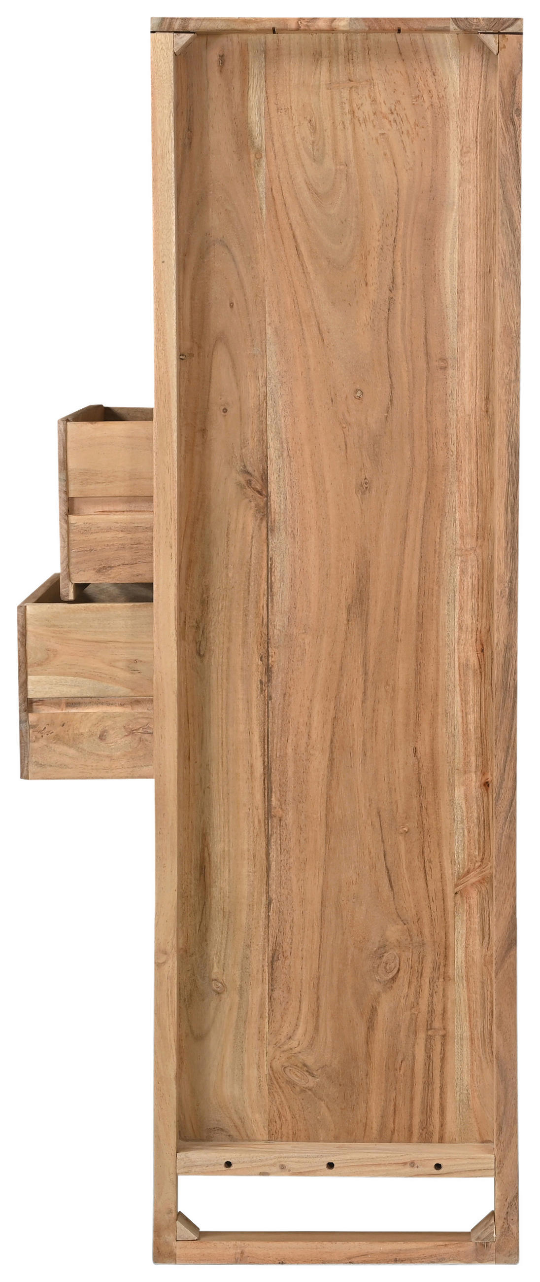 KOMMODE  in 100/135/40 cm  - Schwarz/Naturfarben, KONVENTIONELL, Holz/Metall (100/135/40cm) - Livetastic