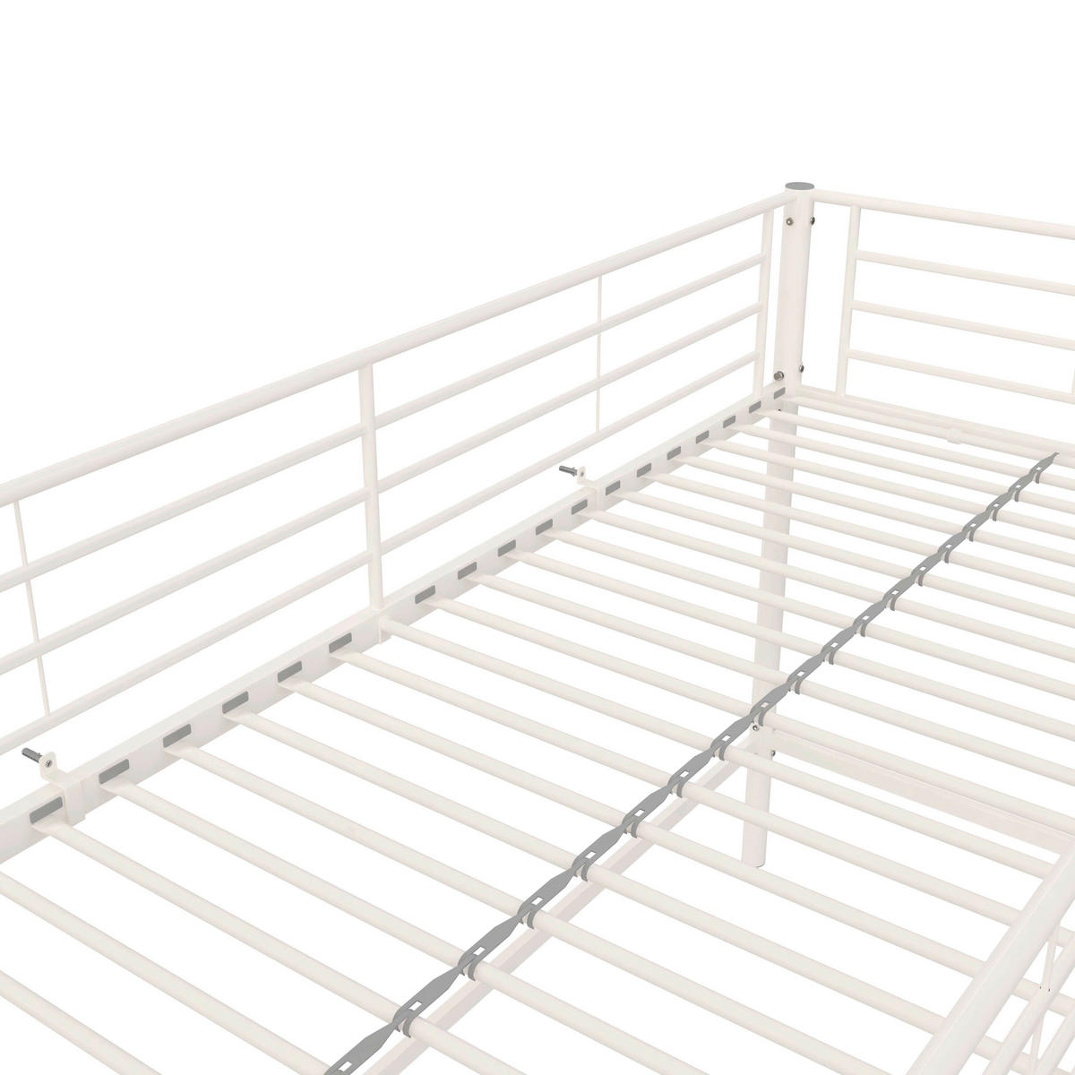 HOCHBETT  - Weiß, Design, Metall (207/129/130cm) - MID.YOU