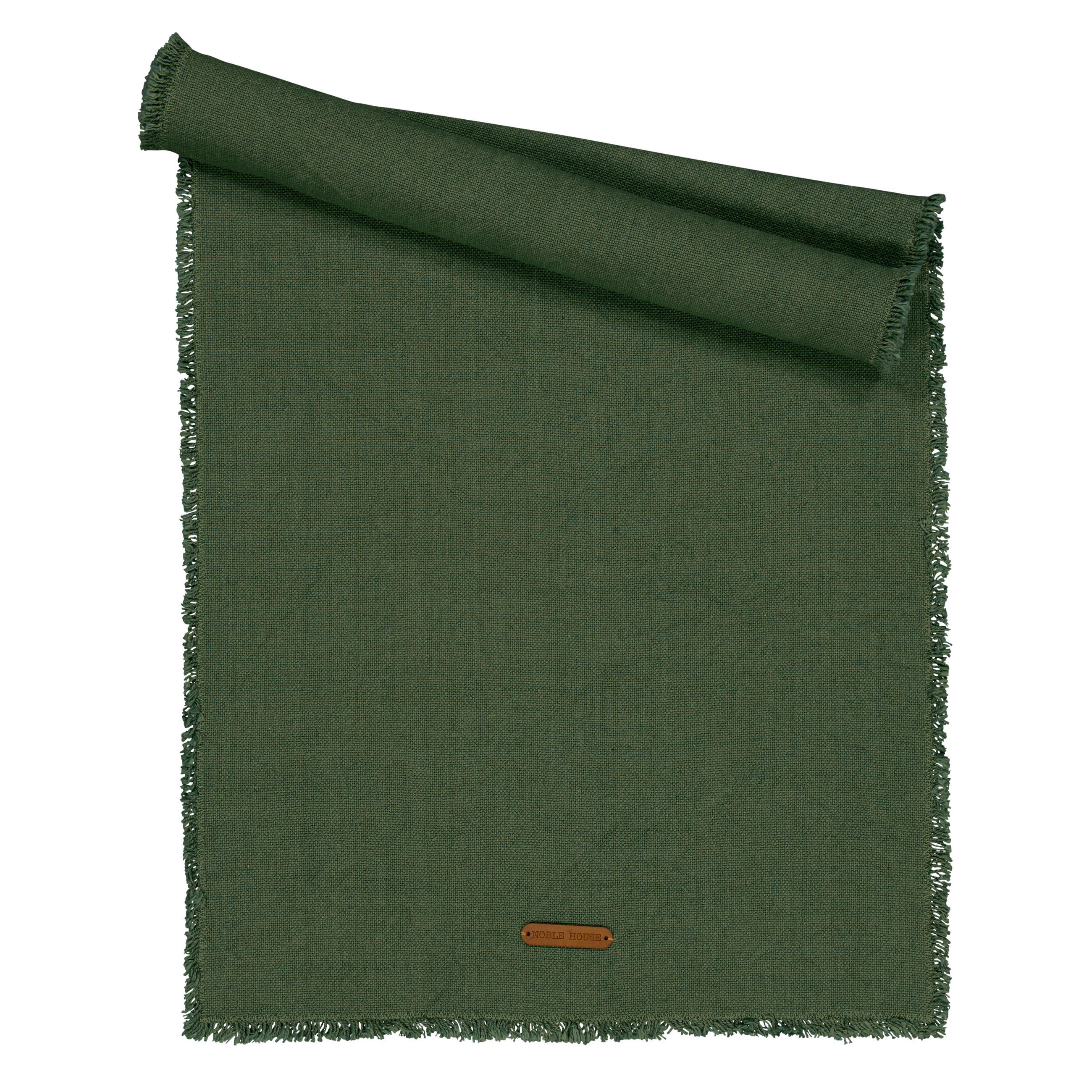 BORDSLÖPARE textil struktur mörkgrön 40/300 cm  - mörkgrön, Basics, textil (40/300cm)