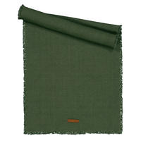 BORDSLÖPARE textil struktur mörkgrön 40/300 cm  - mörkgrön, Basics, textil (40/300cm)