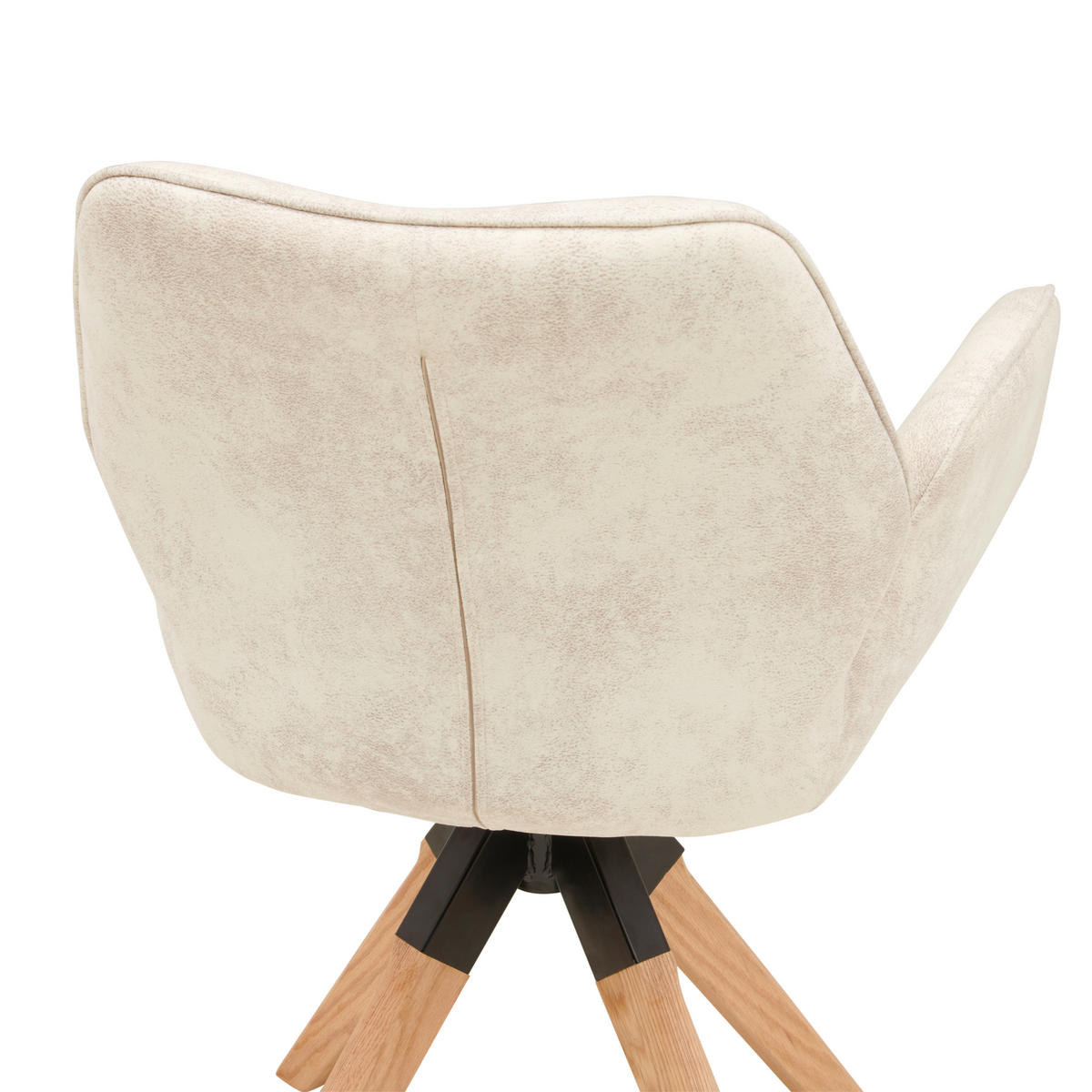 ARMLEHNSTUHL in Holz, Textil Naturfarben, Beige  - Beige/Naturfarben, MODERN, Holz/Textil (61/86/62cm) - Livetastic