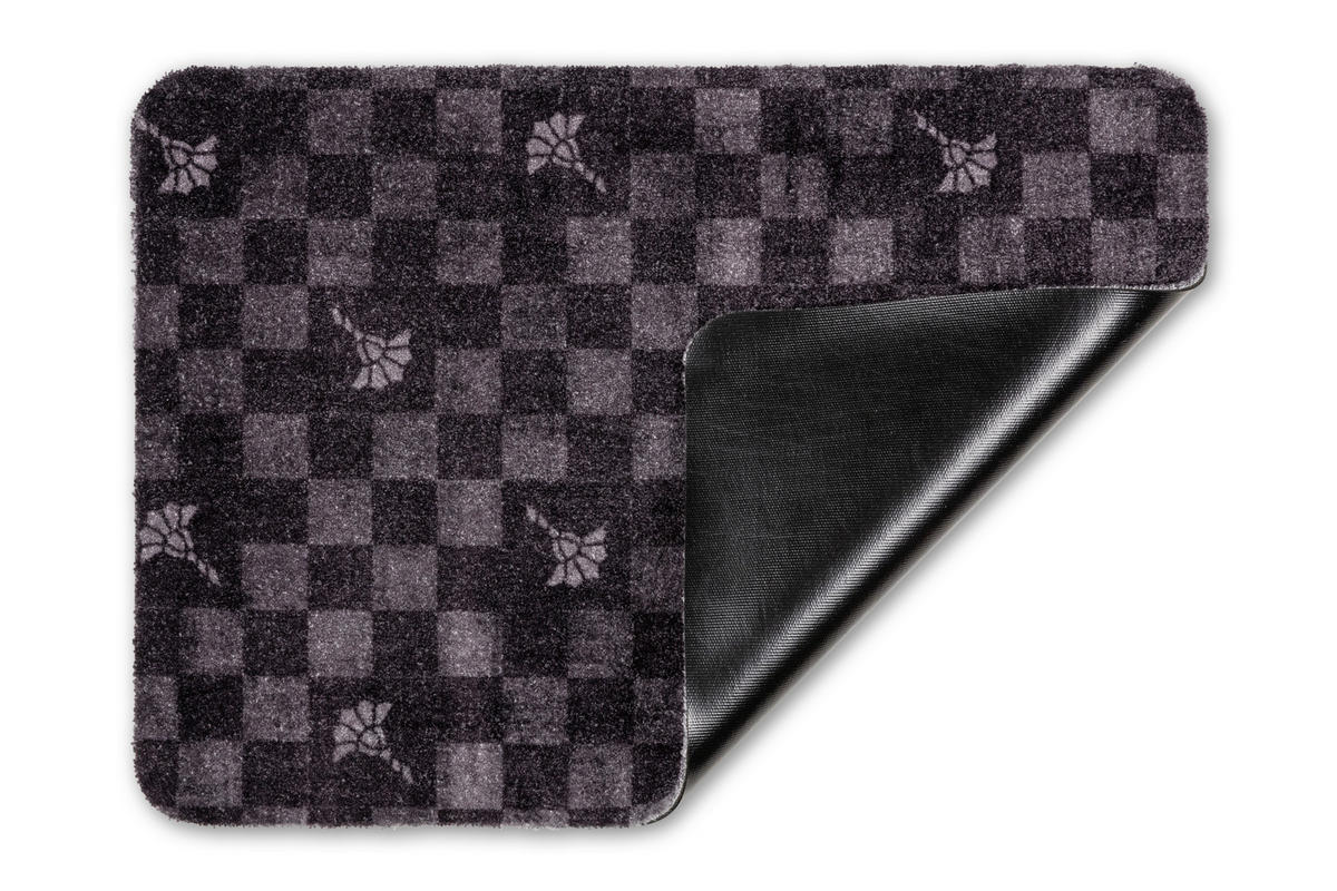 FUSSMATTE - Anthrazit, Design, Kunststoff (50/70cm) - Joop!