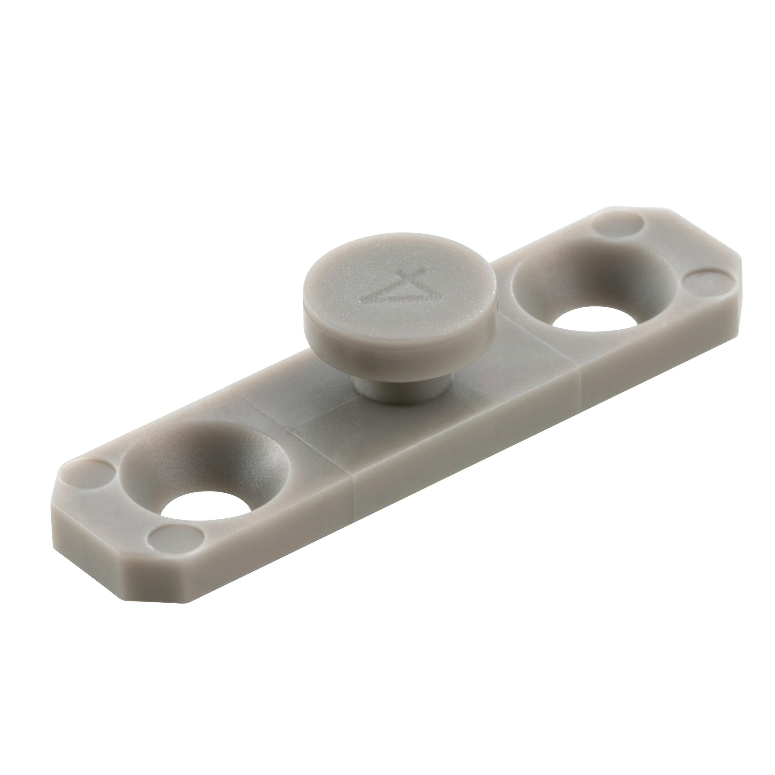 GLEITER  - Grau, Basics, Kunststoff (2,5/1/1cm)