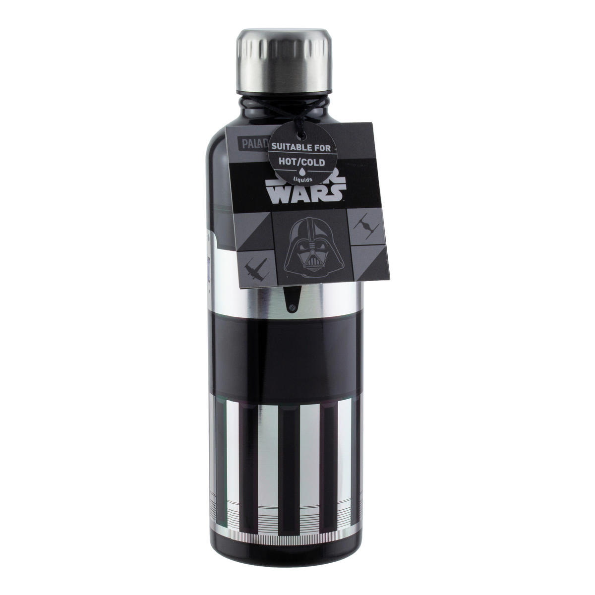 ISOLIERFLASCHE Star Wars  - Schwarz, Basics, Metall (23.8/7/7cm) - Star Wars