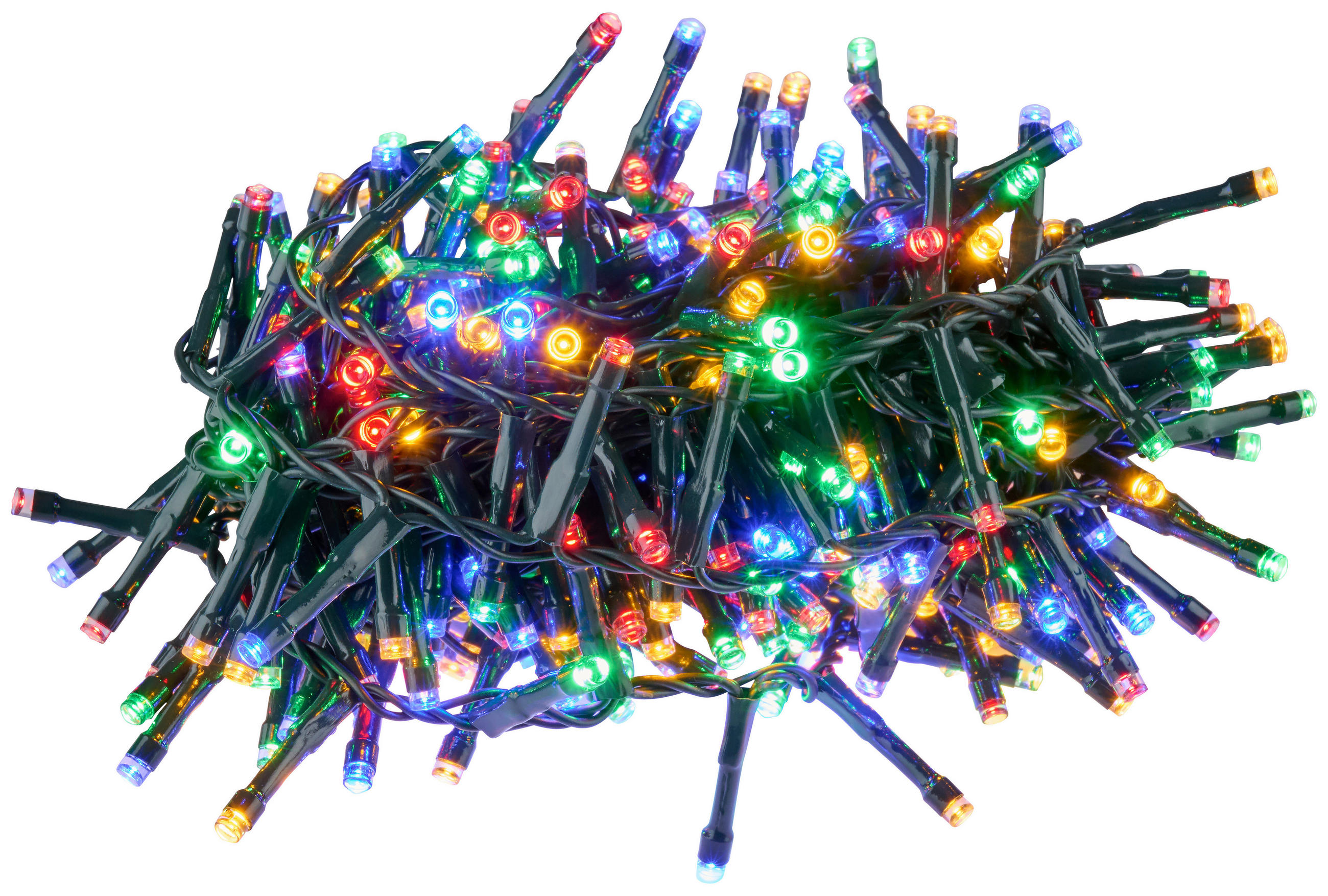 LICHTERKETTE 750 cm  - Grün, KONVENTIONELL, Kunststoff (750cm) - X-Mas