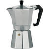 ESPRESSOMASCHINE  - Schwarz/Alufarben, KONVENTIONELL, Kunststoff/Metall (8/13cm) - Kela