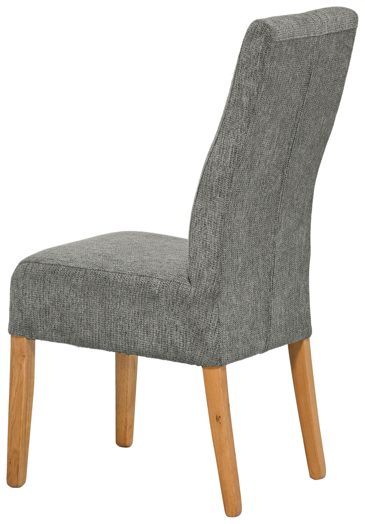 STUHL Mikrofaser Eichefarben, Anthrazit Eiche  - Eichefarben/Anthrazit, LIFESTYLE, Holz/Textil (47/104/62cm) - Boxxx