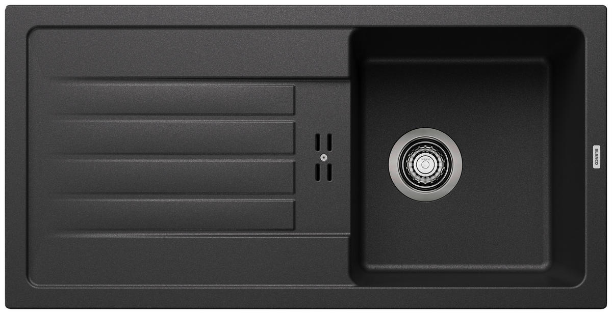 SPÜLE 524227  - Anthrazit, Basics, Stein (86/18/43,5cm) - Blanco